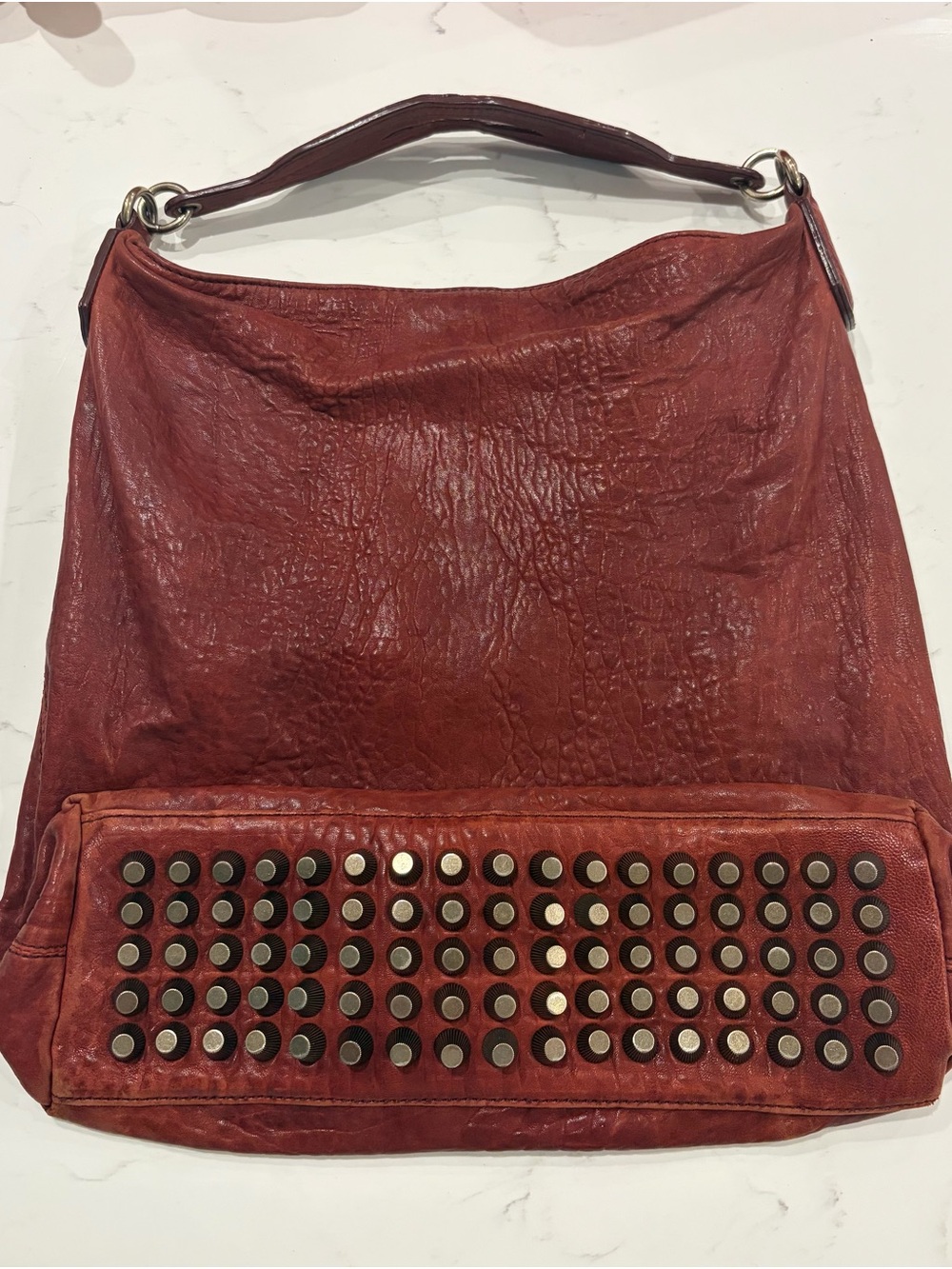 Alexander Wang Darcy Bag Burgundy with Dust Bag